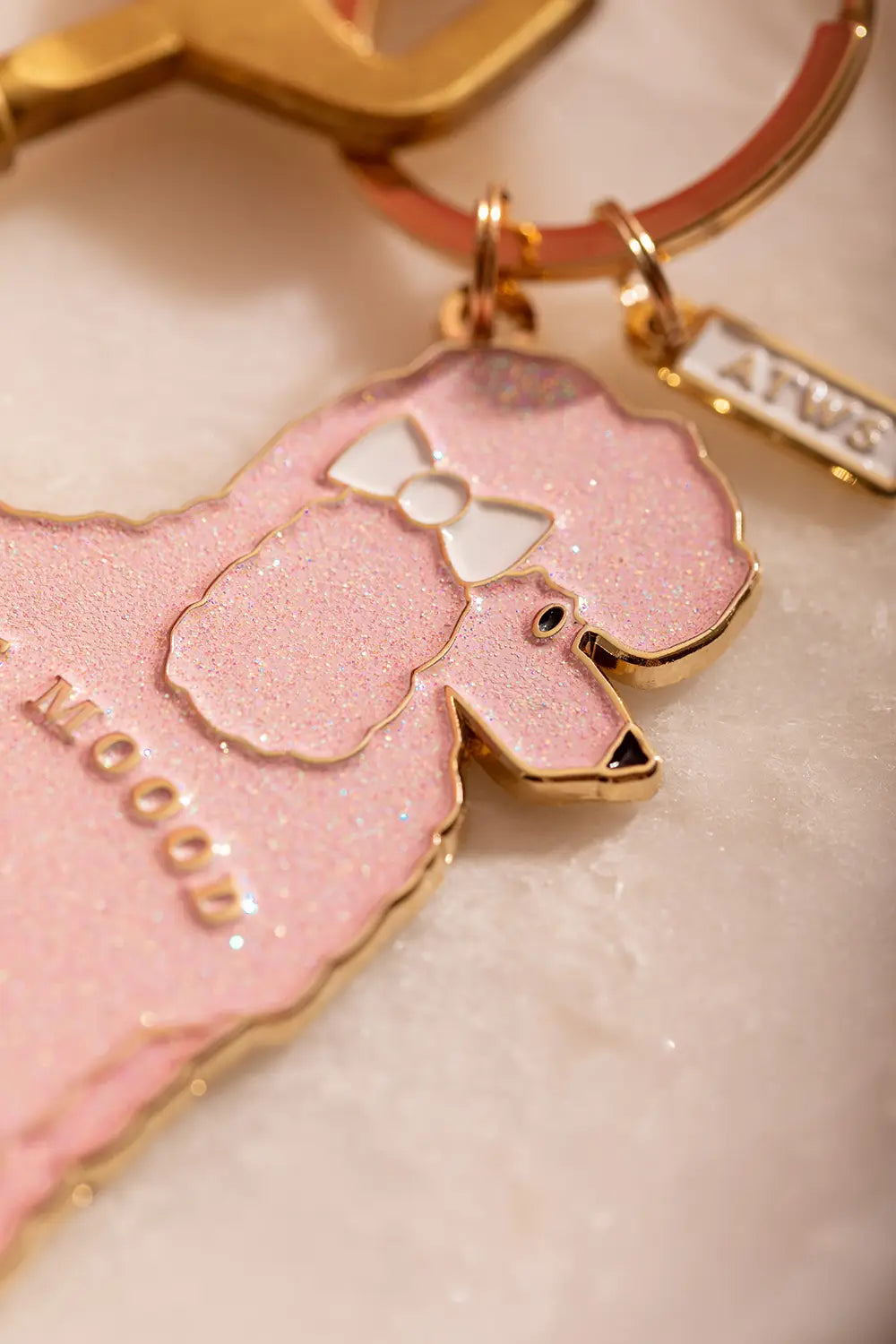 Porte-clés « Poodle Mood »