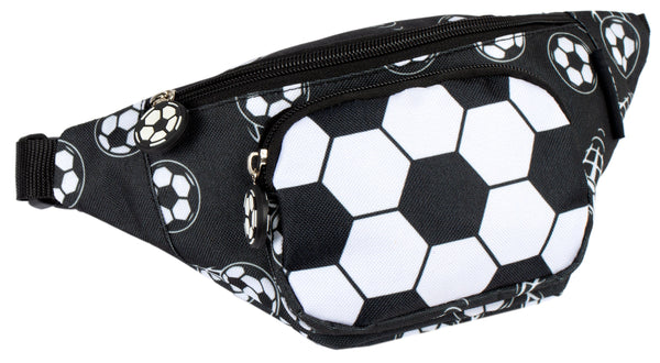 Sac banane ceinture – football noir