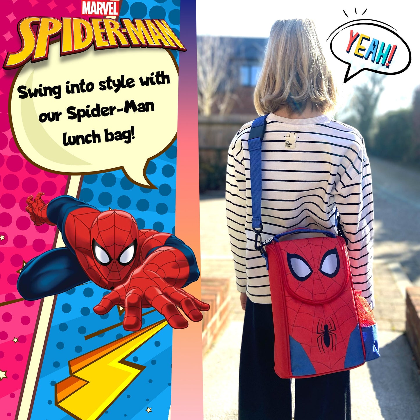 Spider-Man Sac repas 3D