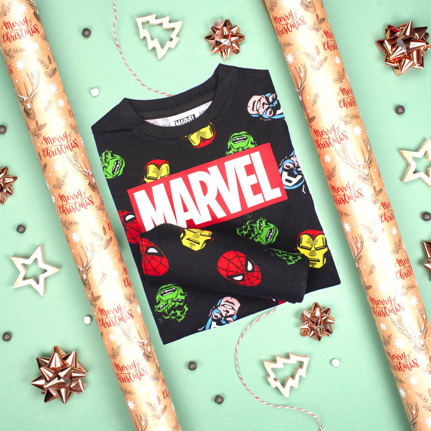 MARVEL Kids Pyjamas - Black