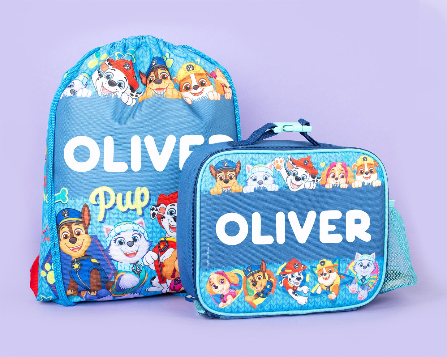 Paw Patrol Personalized Drawstring Bag for Kids