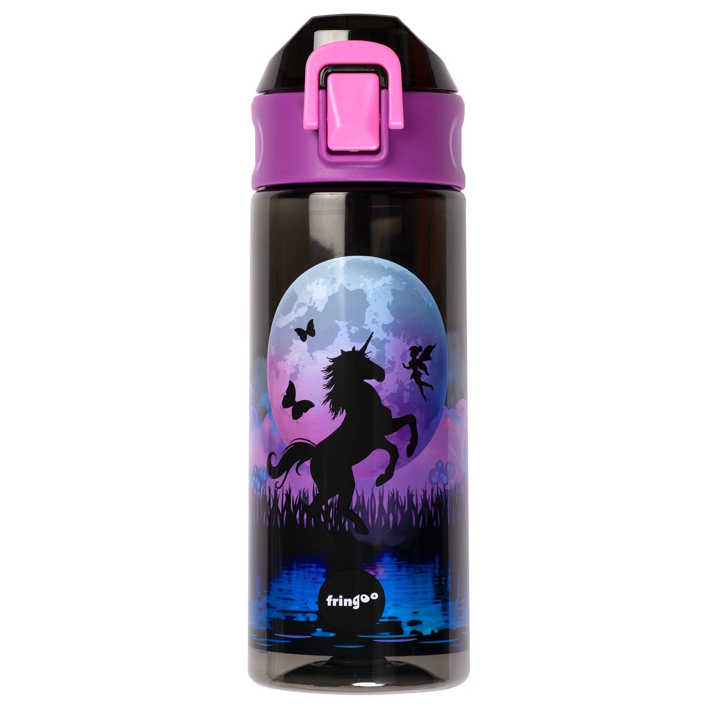Flip Top Gourde 600ml – licorne Moon