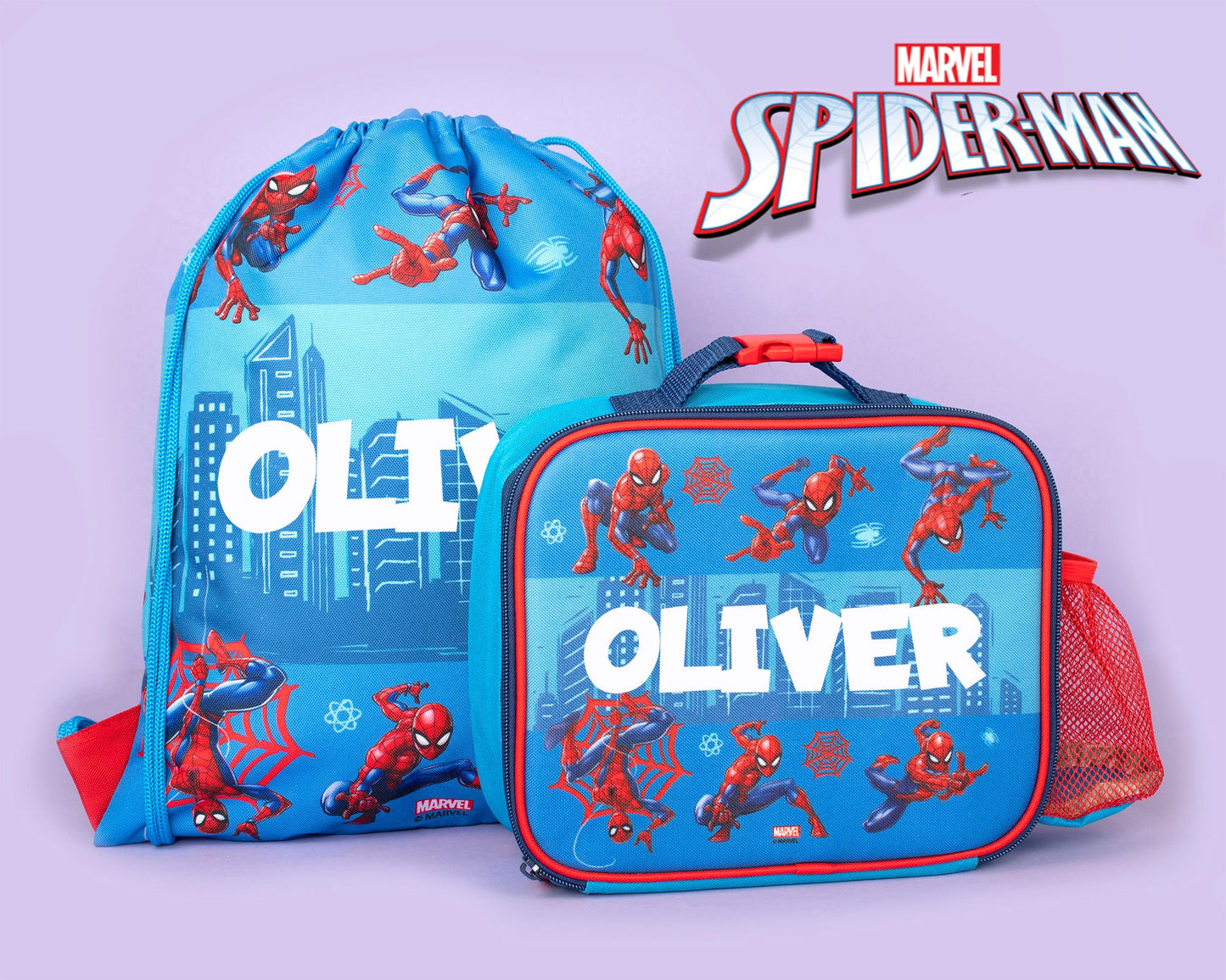 Sac repas – Spider-Man bleu
