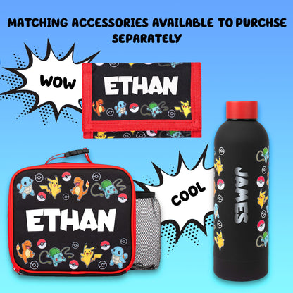 Personalized Pokémon Wallet - Red