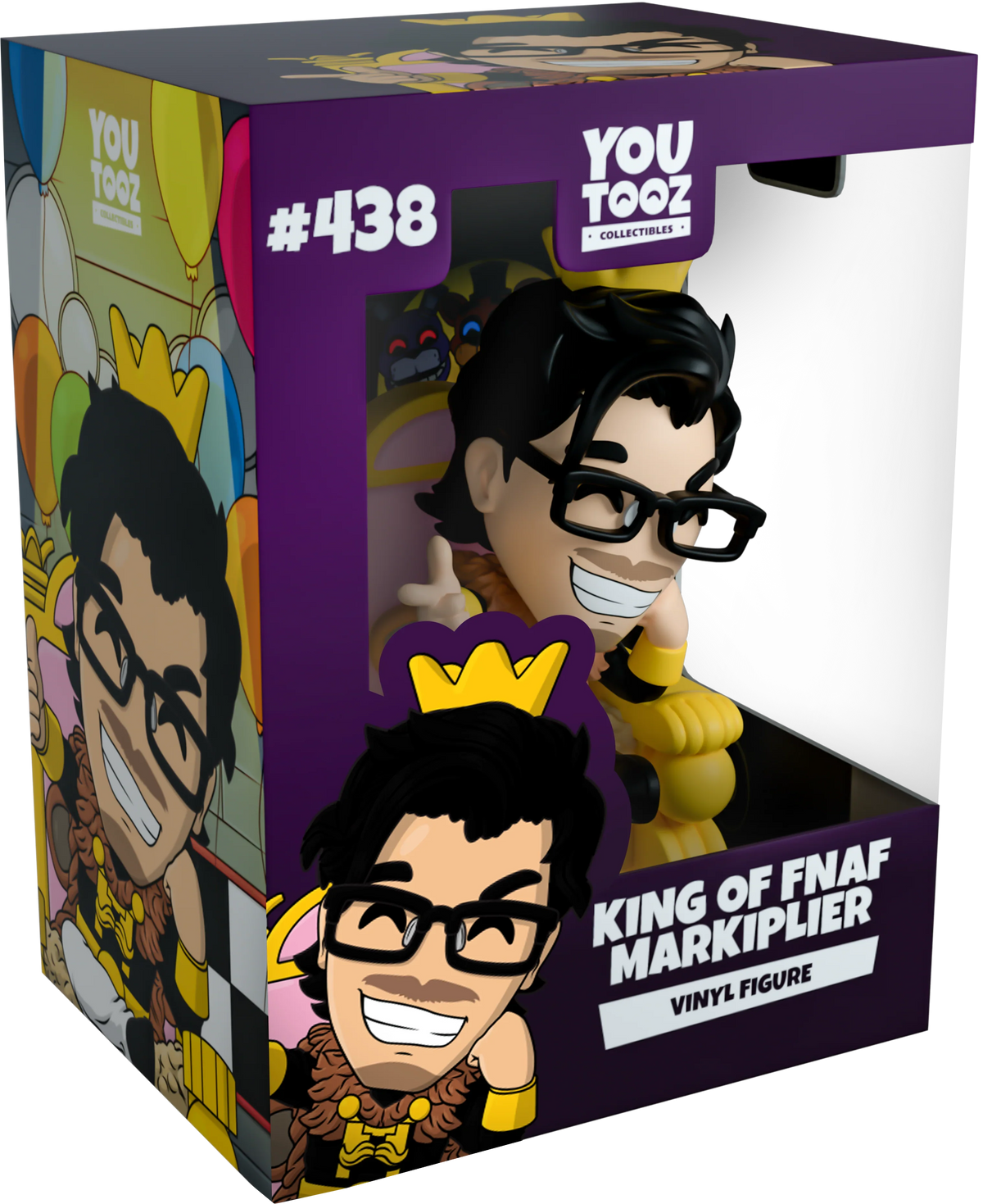 Rei de FNAF Markiplier - PRÉ-VENDA*