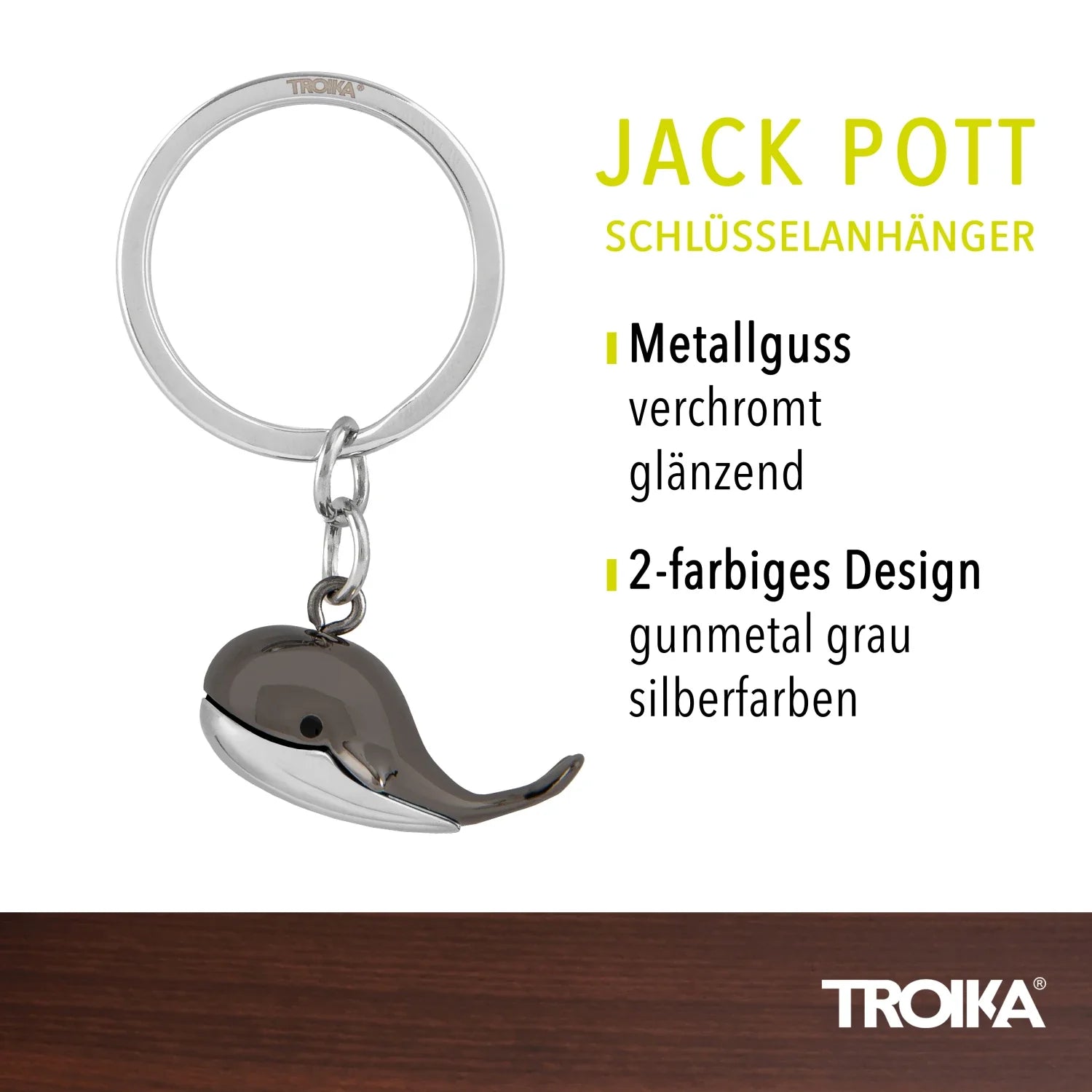 Porte-clés Baleine JACK POTT – détail 6