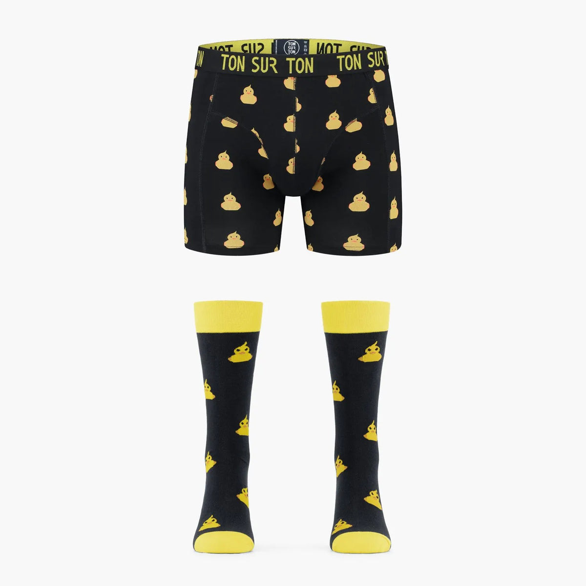 Boxer de ropa interior de pato para hombre - Calcetín bóxer