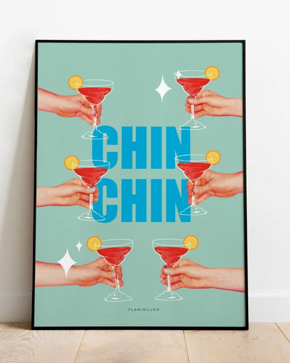 Lámina Decorativa Chin Chin - BLOODY