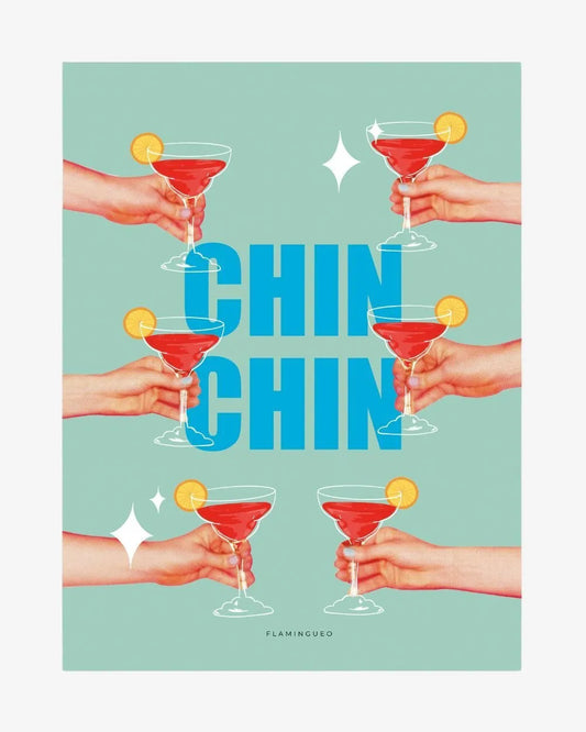 Lámina Decorativa Chin Chin - BLOODY