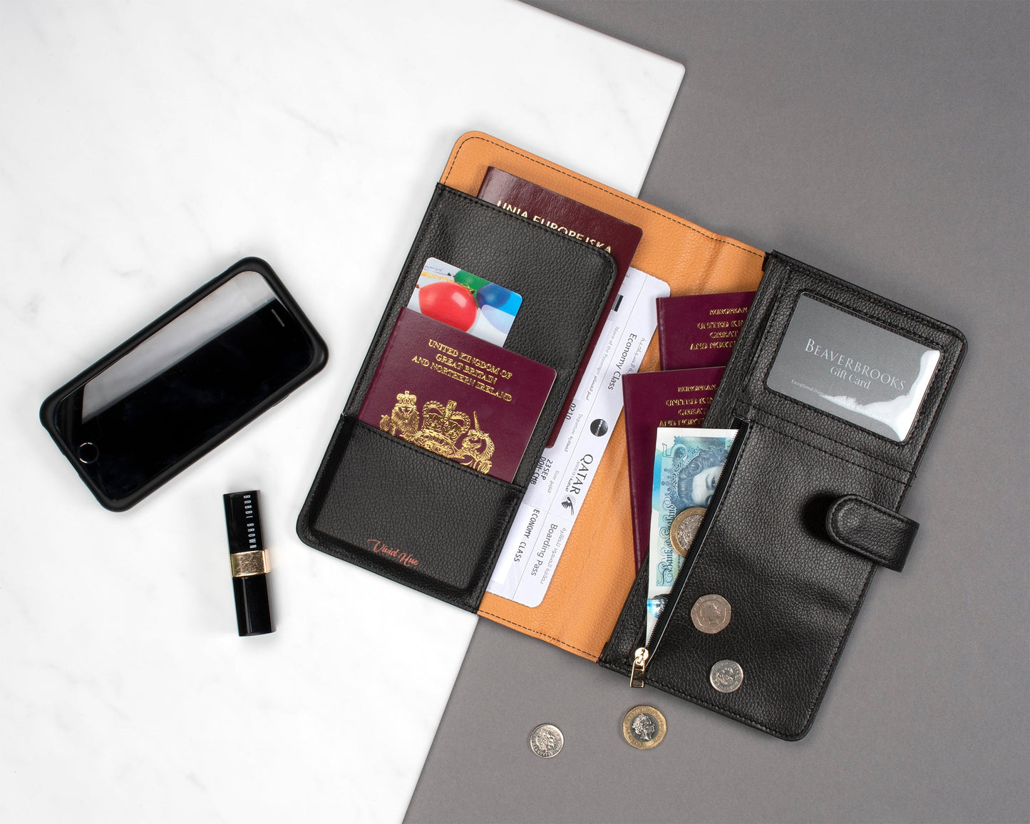 Étui pour passeport – Wander Lost