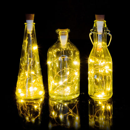 Guirlande lumineuse LED bouteille à piles