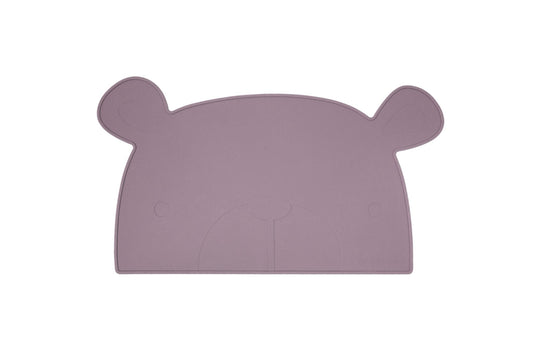 Placemat Lili the Bear Silikon Plum
