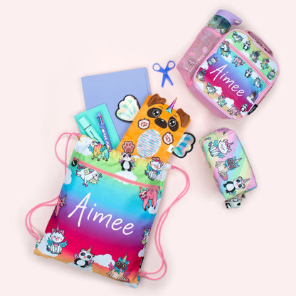 Carnet en peluche – 3D – carlin Wings