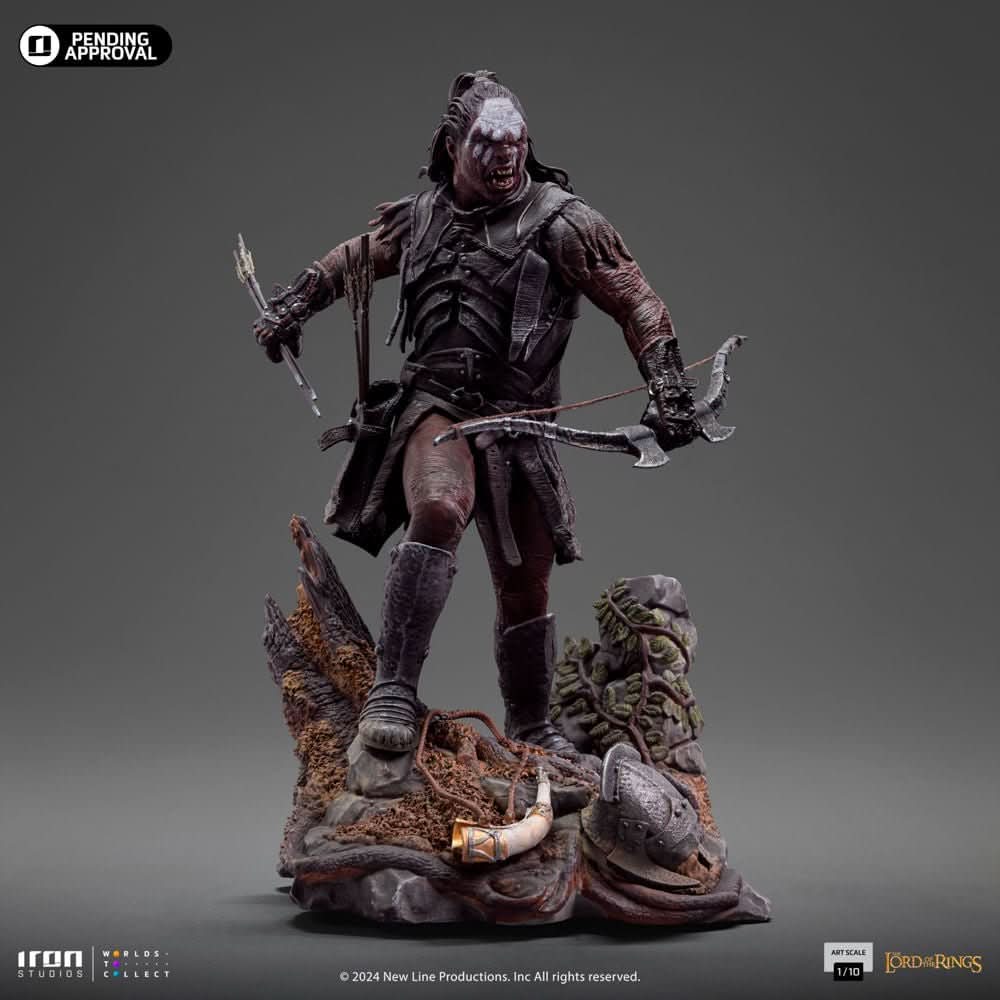 Statue Lurtz Uruk-Hai Leader - The Lord of the Rings - Art Scale 1/10 - The Fellowship of the Ring