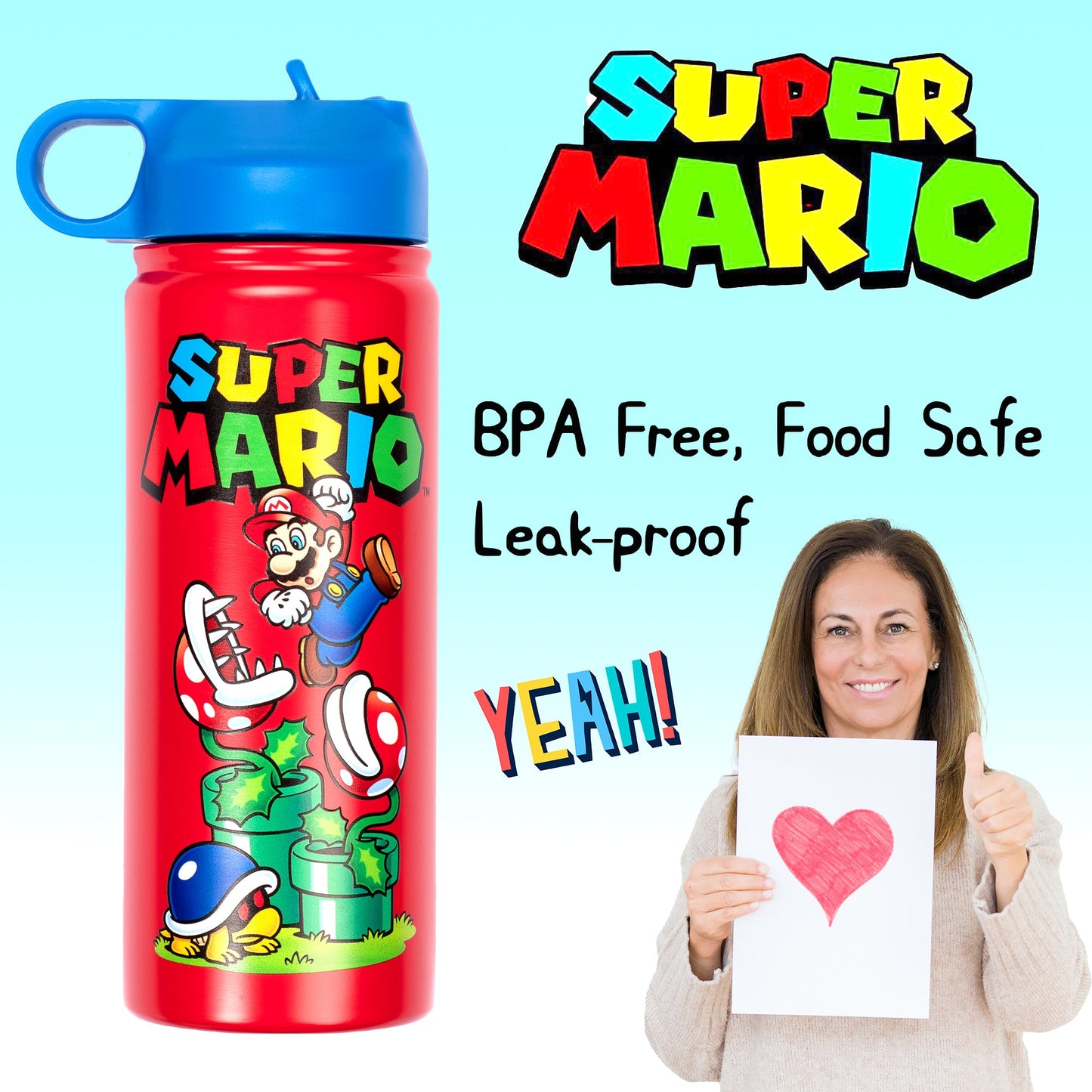 Bottle – Super Mario Brothers
