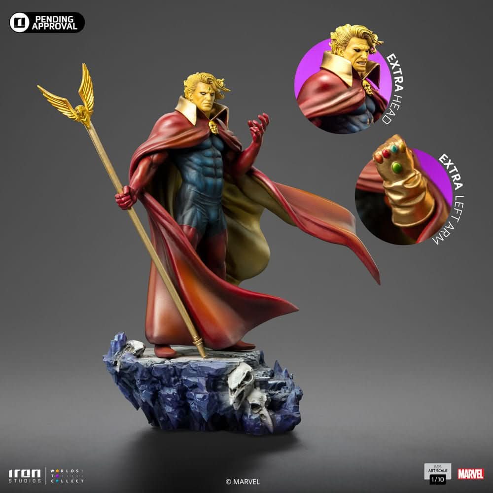 Statue Adam Warlock - Infinity Gauntlet Diorama - Art Scale 1/10 - Marvel Comics