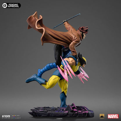 Statue Gambit e Wolverine - X-Men 97 - Art Scale 1/10 - Marvel Comics