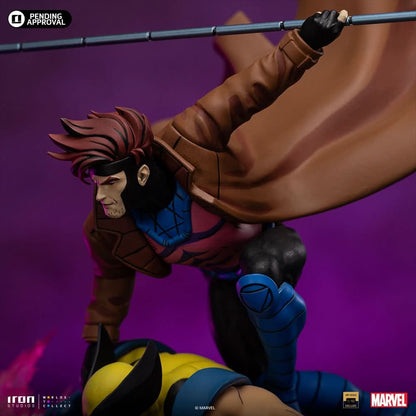Statue Gambit e Wolverine - X-Men 97 - Art Scale 1/10 - Marvel Comics