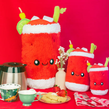 Peluche Boozy Buds Squishable – Bloody Mary Shot-Sized