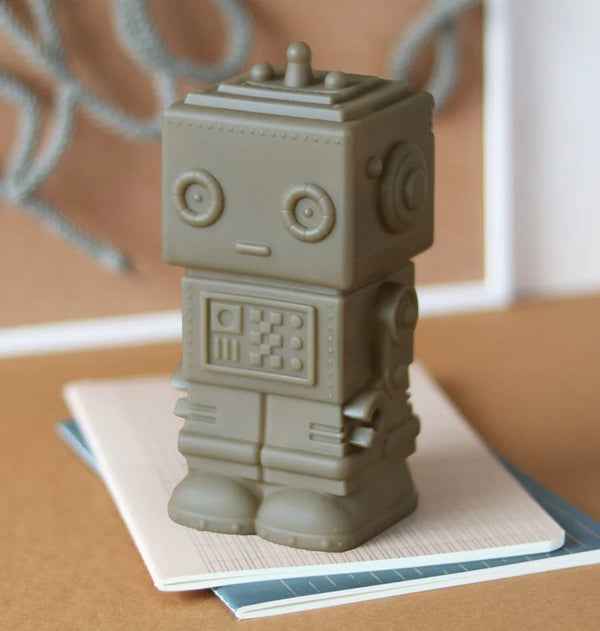 Tirelire Robot Marron