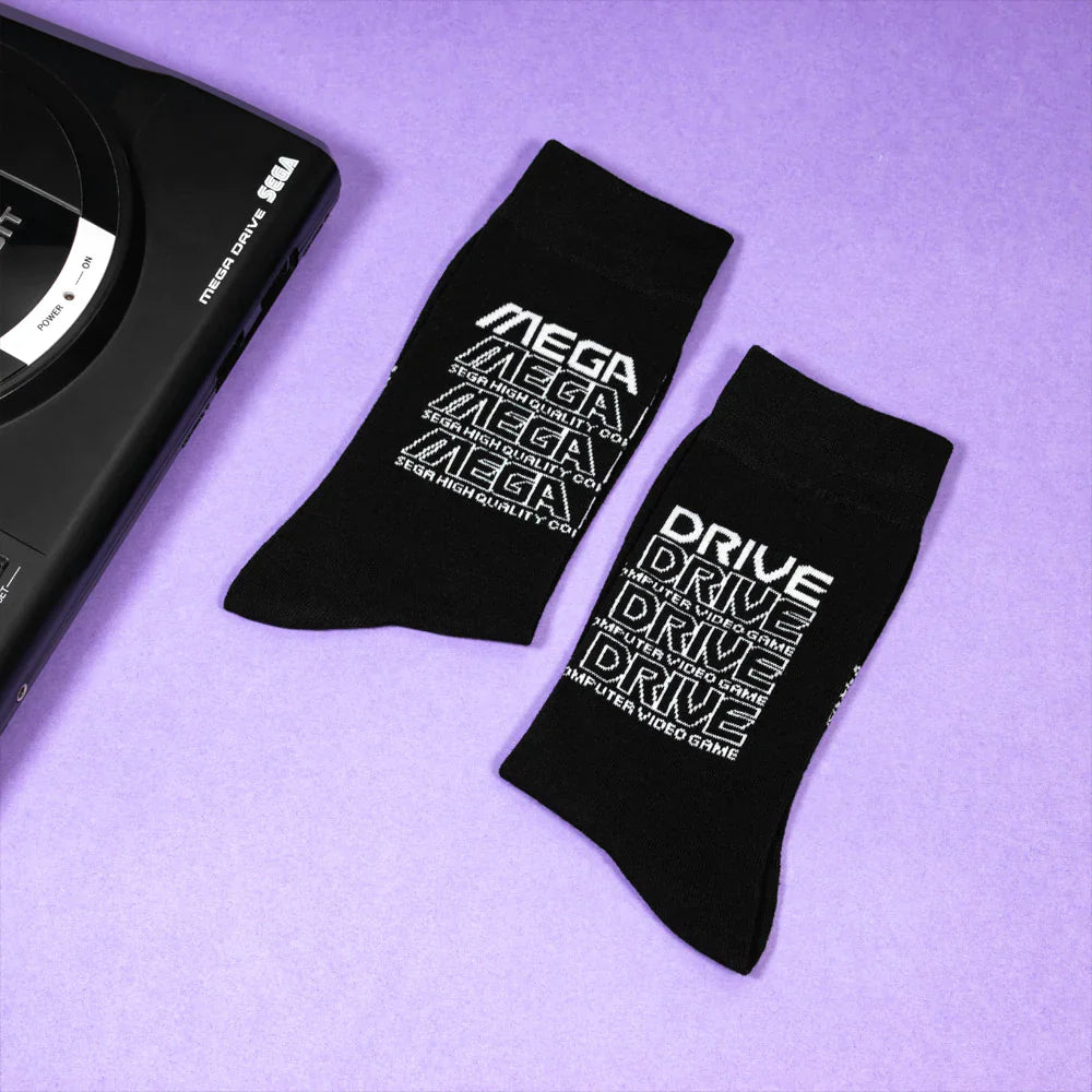 Socken Mega Drive - Retro Logo