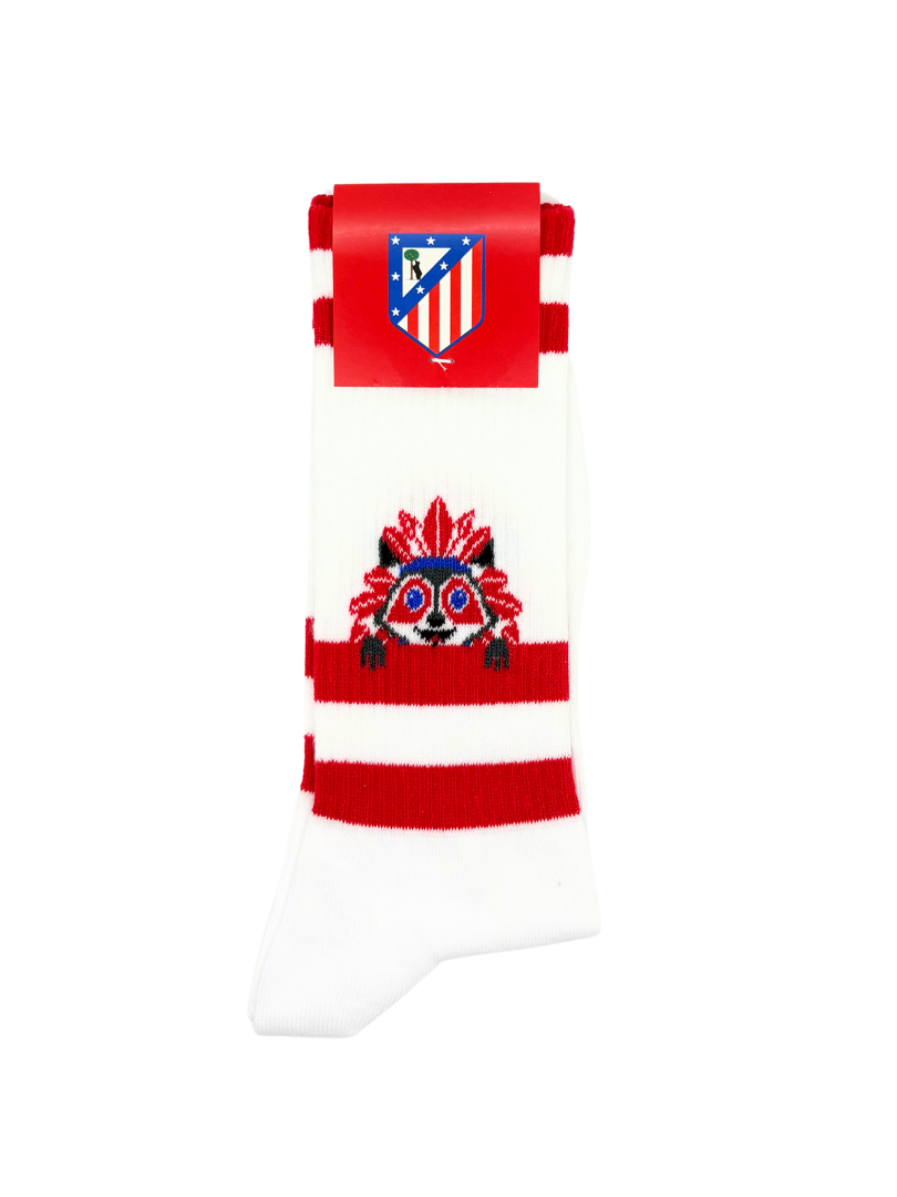 Chaussettes Atlético de Madrid « Indi » – Rayures