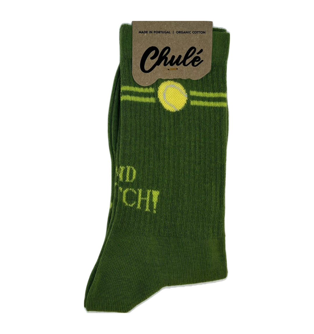 Chaussettes Tennis « Game, Set and Match » – Gazon