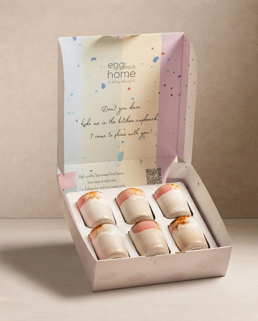 Melting Ice Cream Cup 260ml Set of 6 Gift Collection