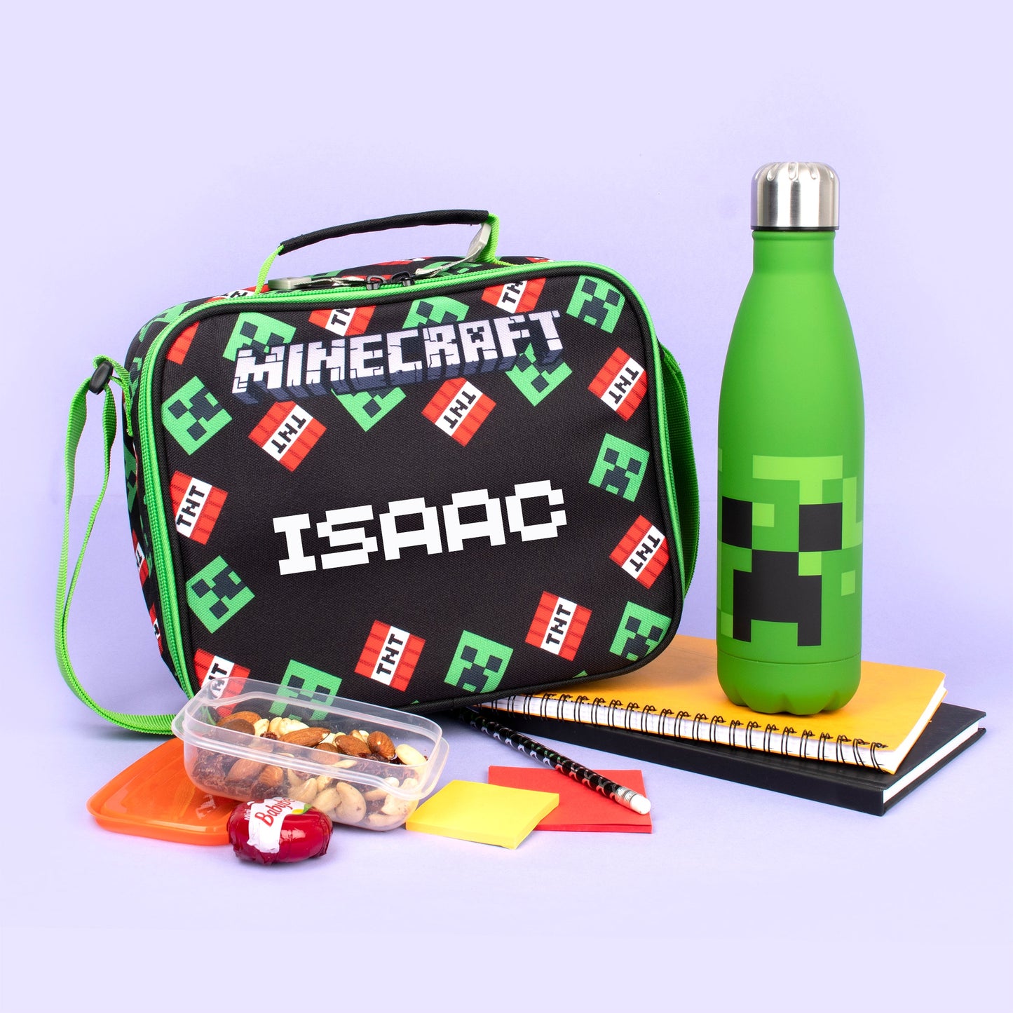Minecraft Sac repas – TNT/Creeper