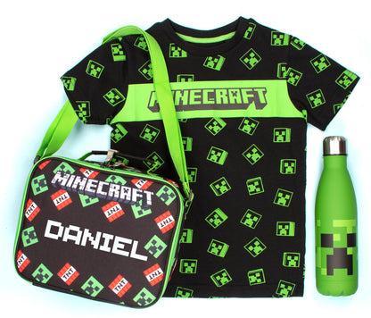 Minecraft Sac repas – TNT/Creeper