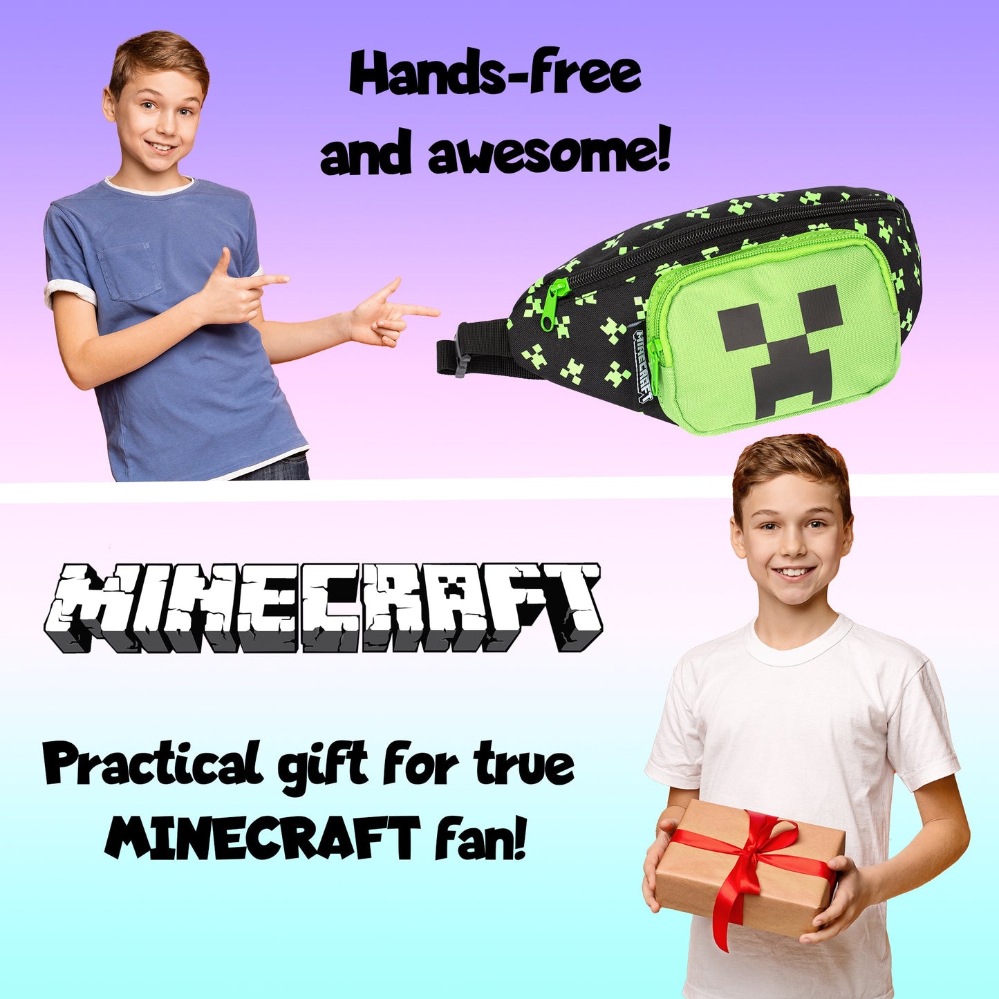 Sac banane ceinture – Minecraft