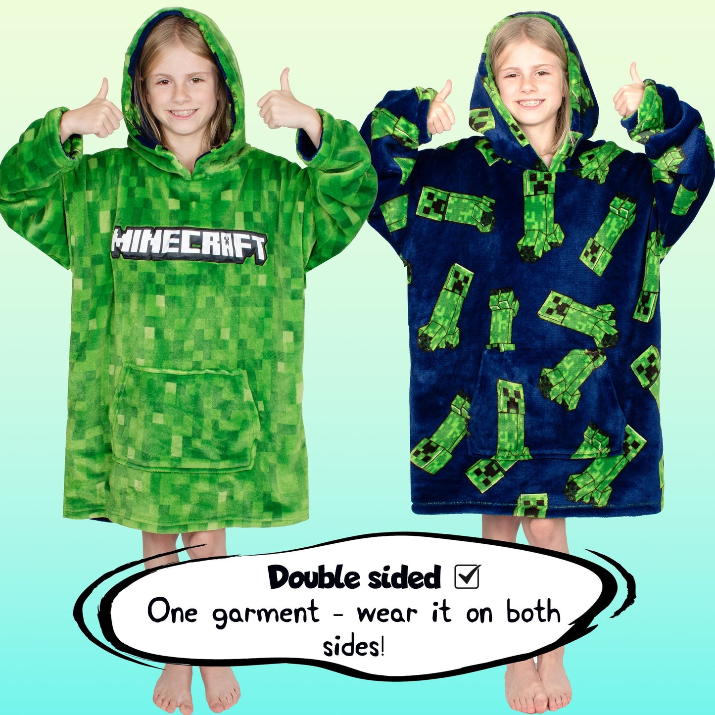 Minecraft Oversized Sweat à capuche Couverture