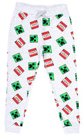 Pantalon de jogging Minecraft – gris Pattern