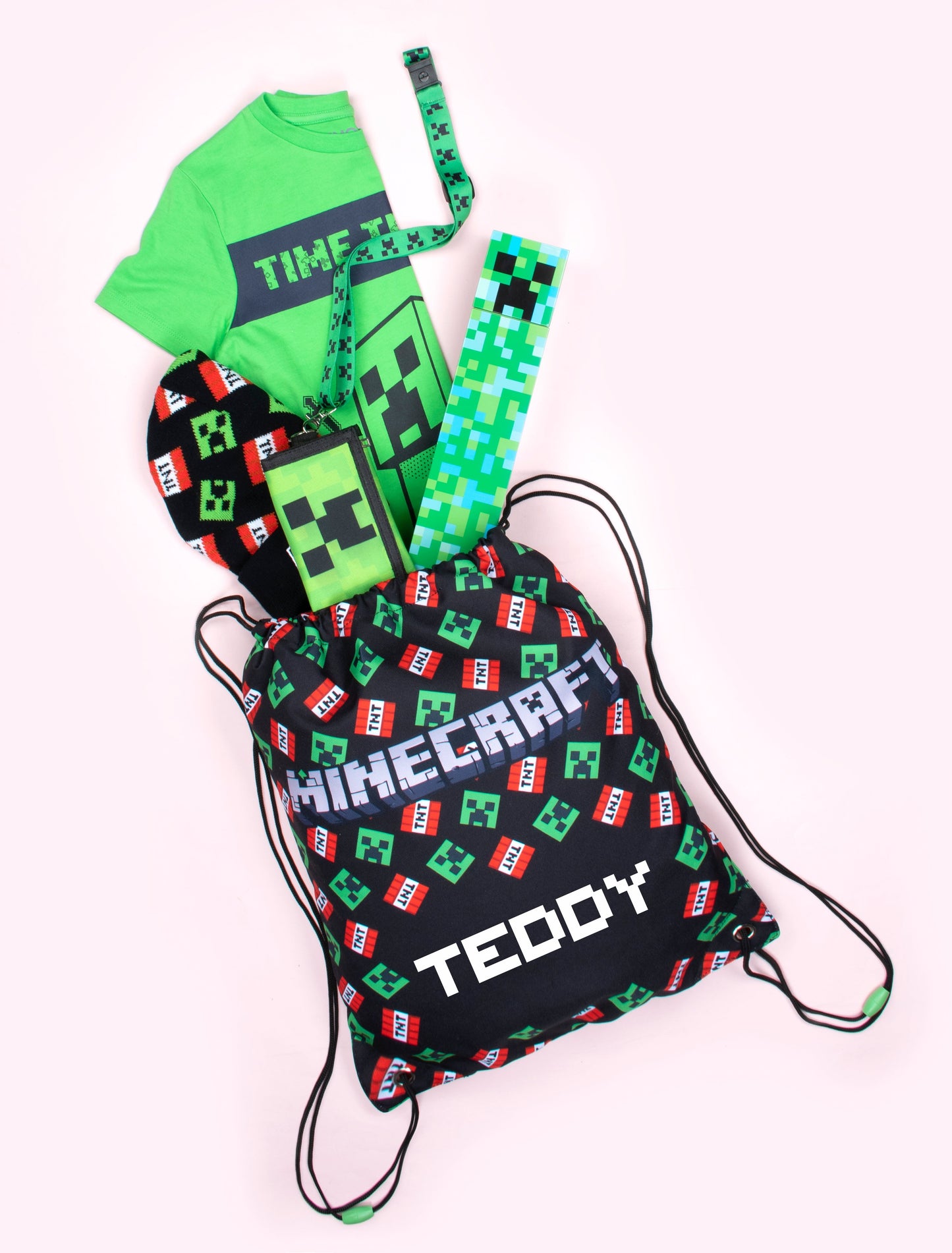 Minecraft enfant Portefeuille – Creeper Face