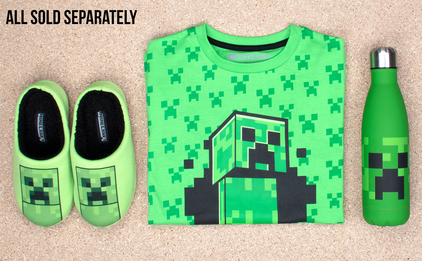 Minecraft Creeper T Shirt – vert