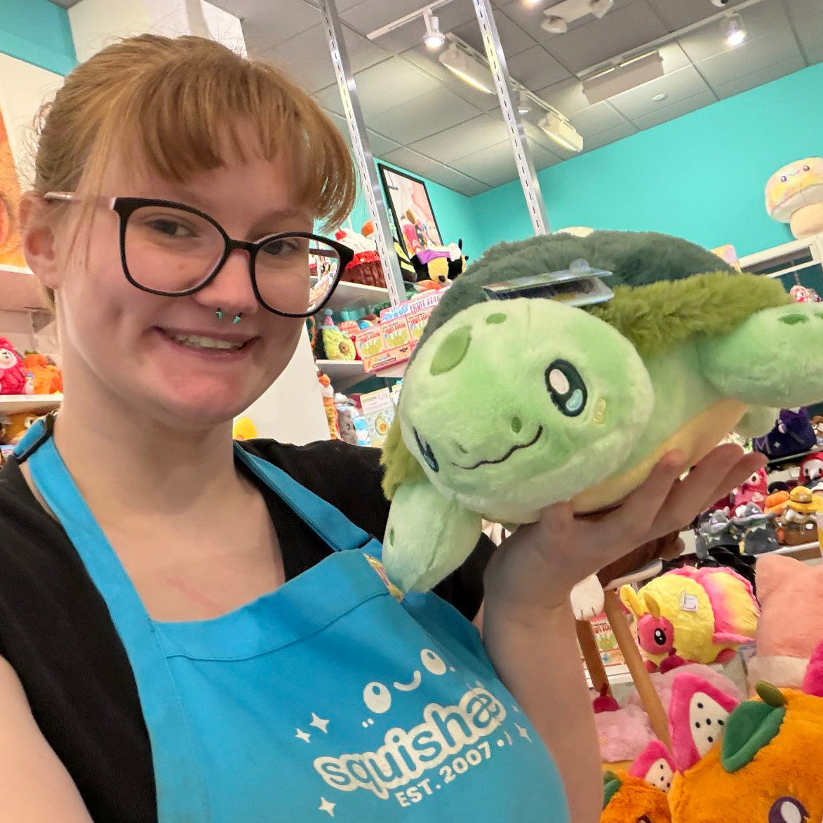 Mini Peluche Squishable – Bébé Tortue de Mer