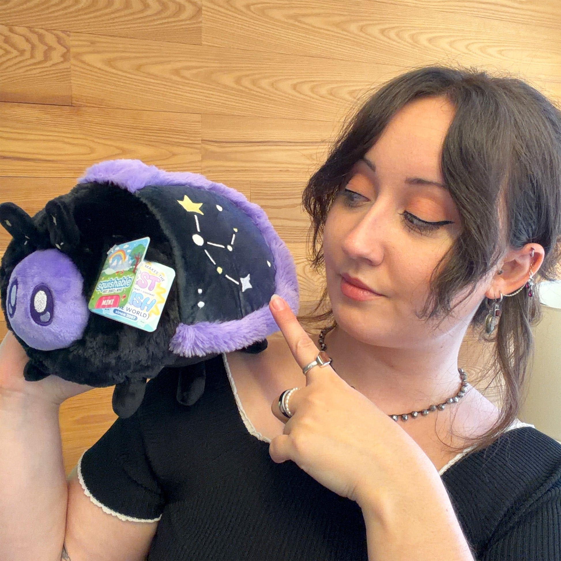 Mini Peluche Squishable – Papillon de Minuit