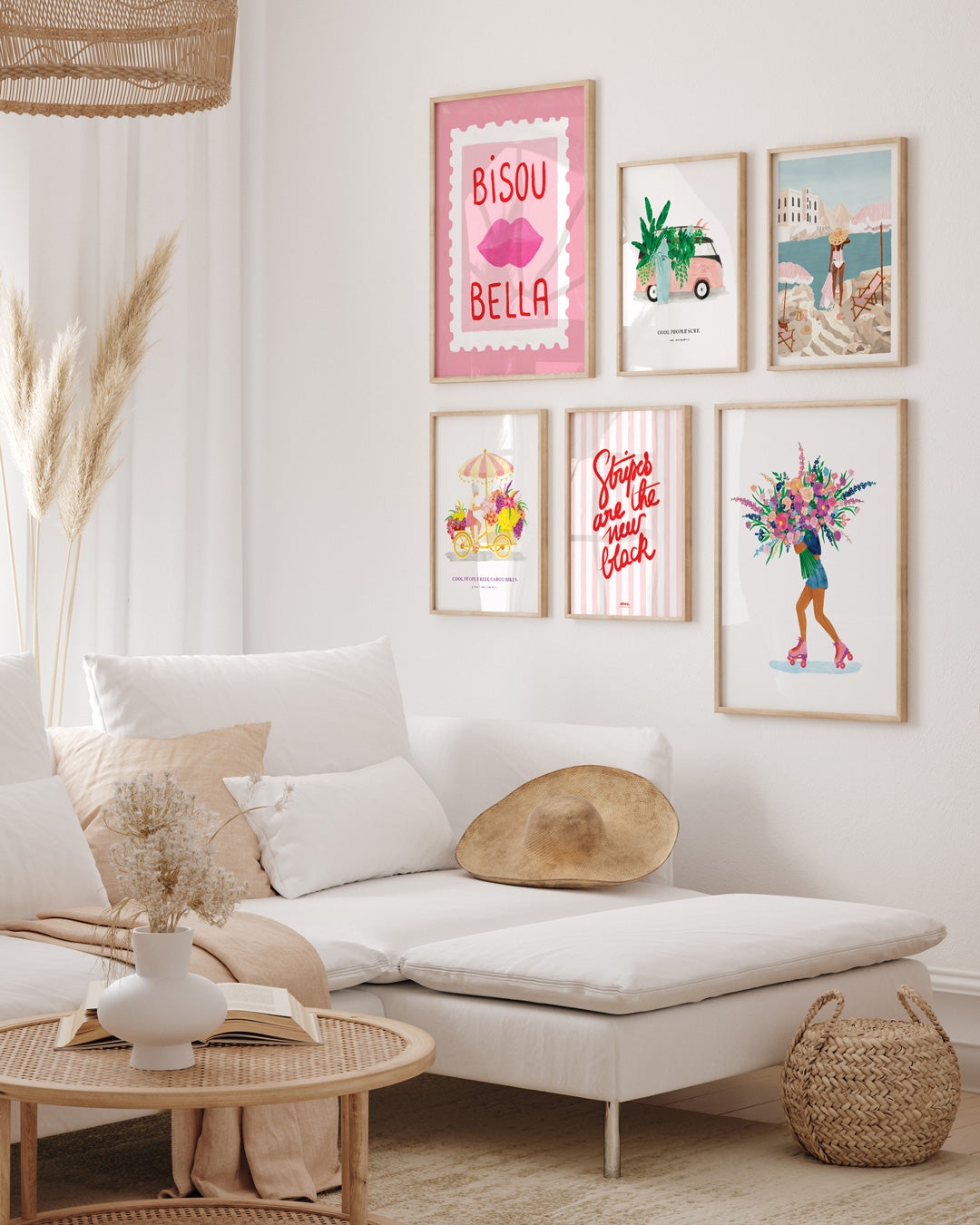 Surf And Plants - Poster