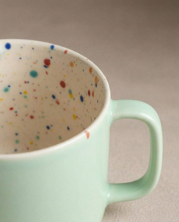 Breeze Party In Stoneware Mug 450ml Green