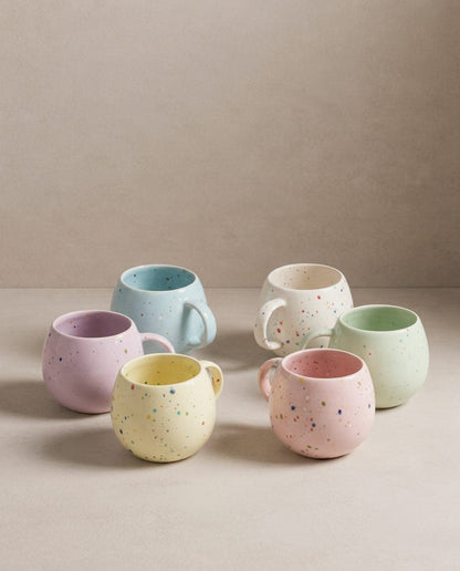 New Party Ball Mug 500ml - Mix 6 Pieces