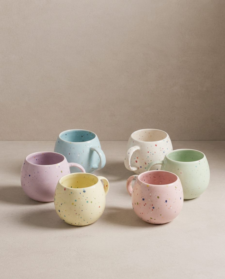 New Party Ball Mug 250ml White