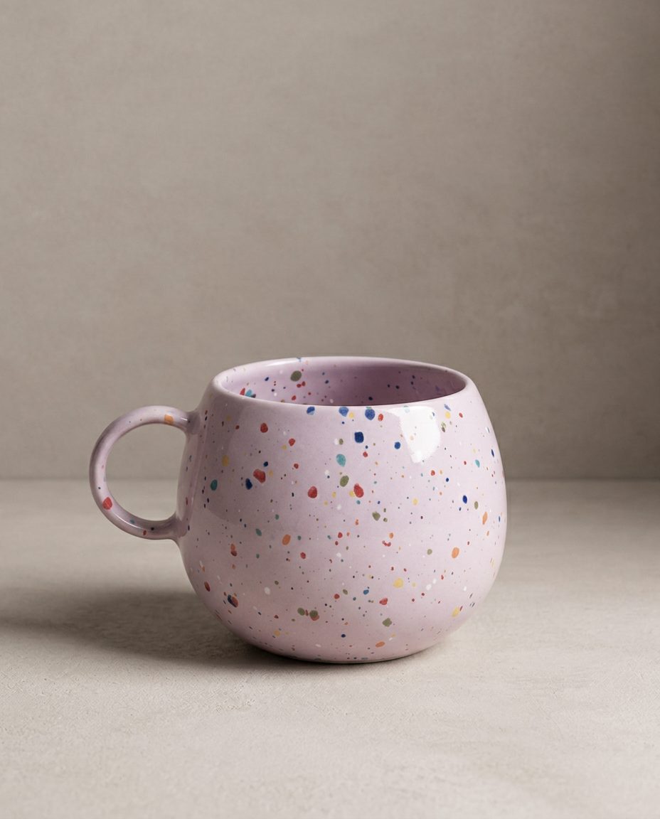 New Party Ball Mug 250ml Lilac