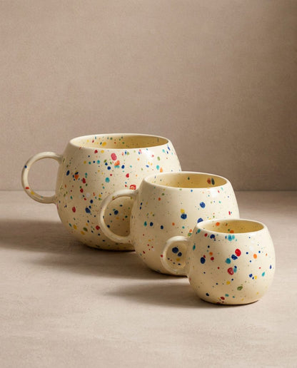 New Party Ball Mug 90ml Yellow