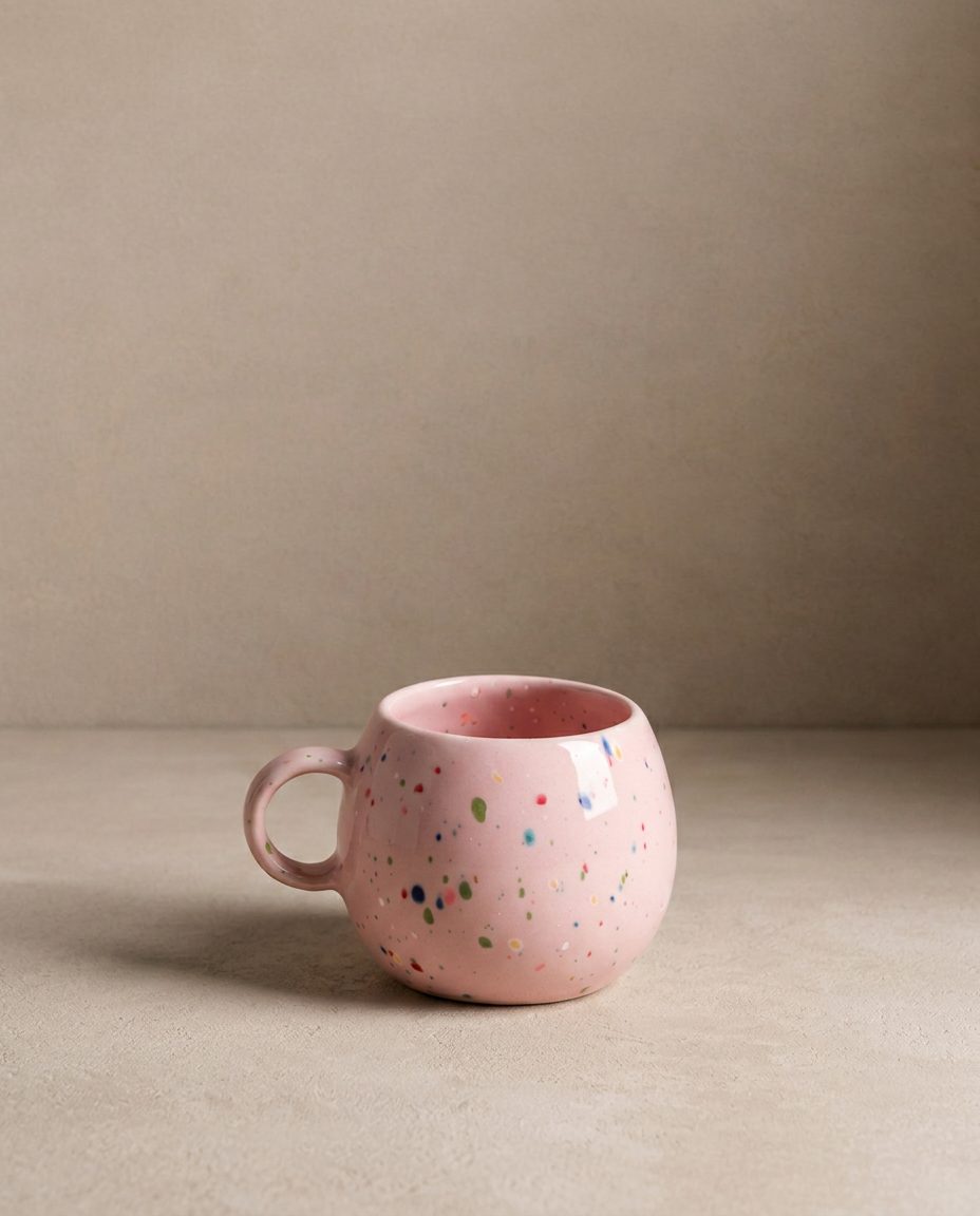 New Party Ball Mug 250ml - Mix 6 Pieces
