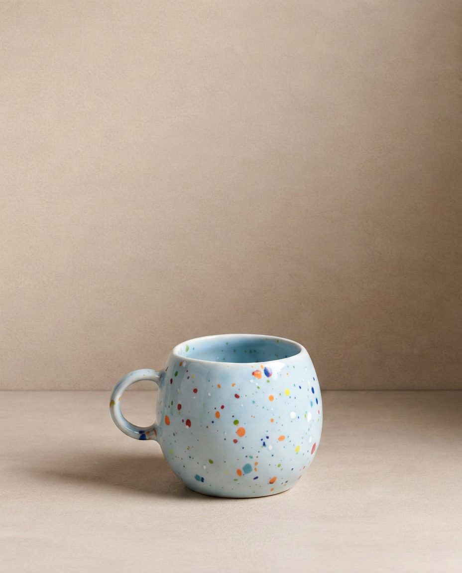 New Party Ball Mug 90ml - Mix 6 Pieces