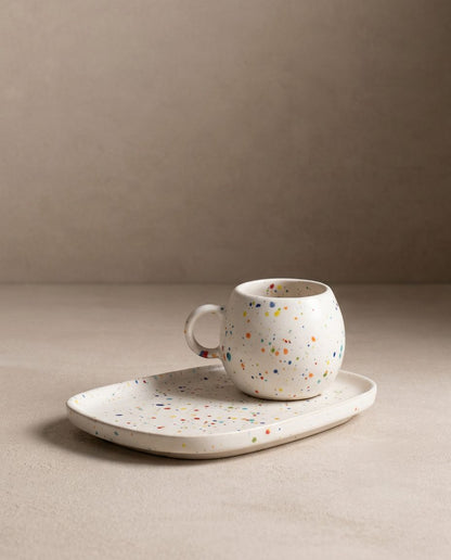 New Party Ball Mug 90ml White