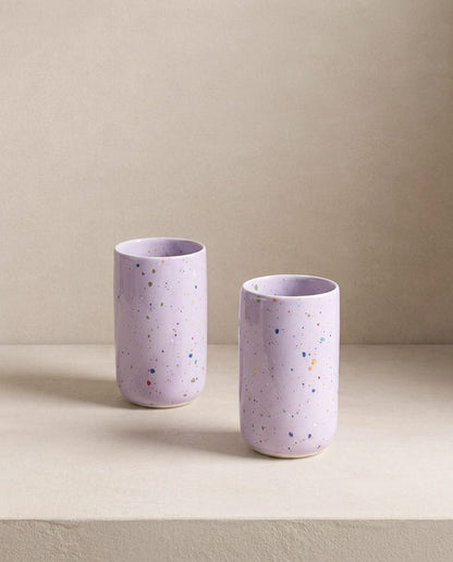 New Party Mug Long 330ml - Mélange 6 Pièces