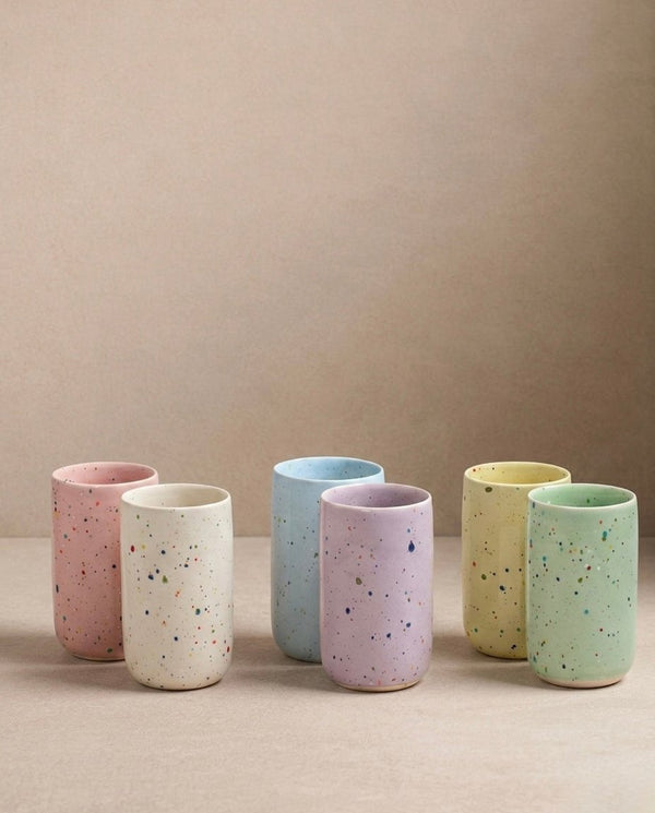 New Party Mug Long 330ml Jaune