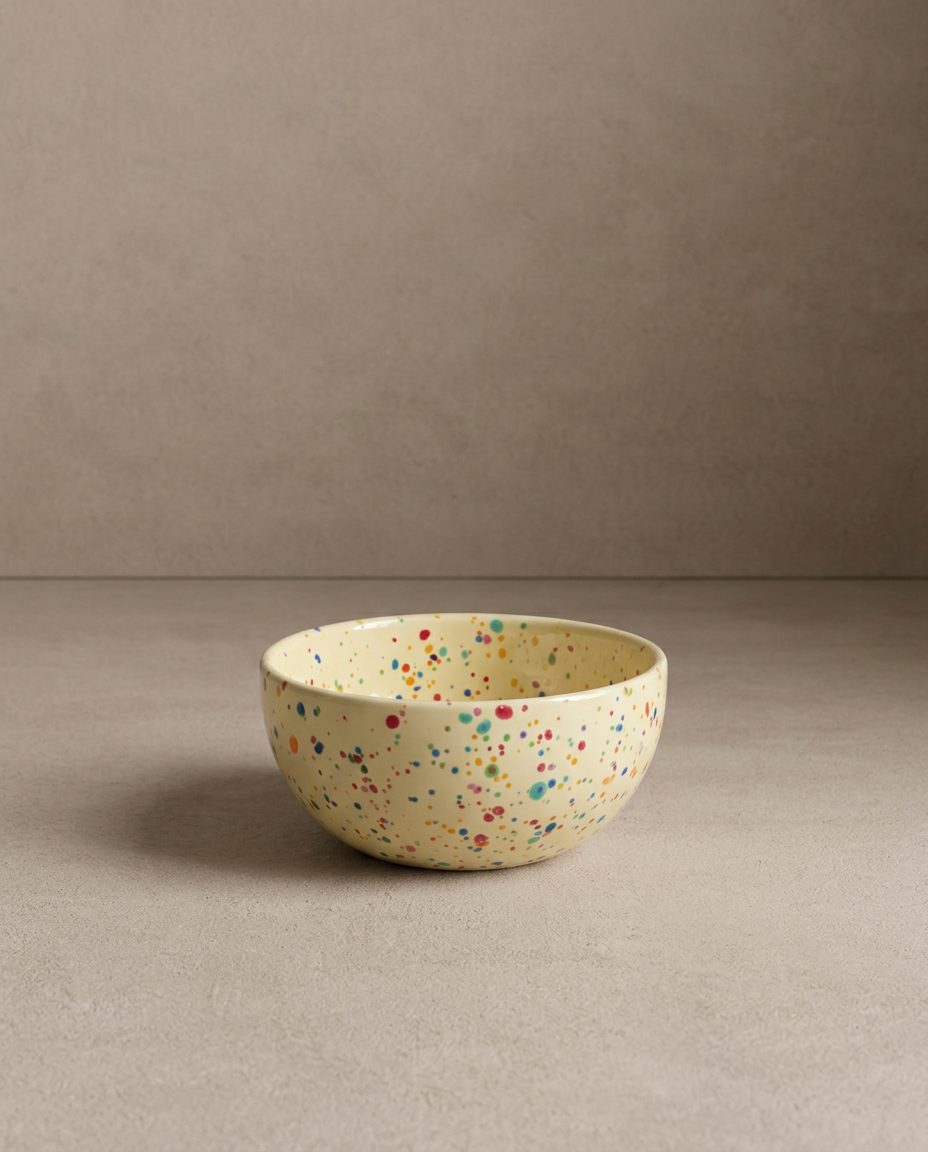 New Party Mini Bowl Yellow