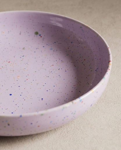 New Party Pasta Plate 21cm Lilac